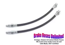 FRONT BRAKE HOSES Cadillac Eldorado 1961 1962 1963 1964 1965 1966 (For: 1964 Cadillac Eldorado)