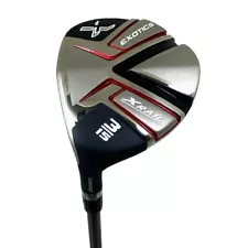 New Lefty Tour Edge Exotics X-Rail 3 Wood 15° Grafalloy GeoMax Bazooka 65 Stiff