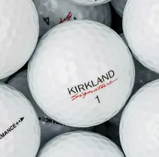 Lot of 48 Kirkland​ ​Golf​ ​Balls Signature​ ​Performance Plus White AAAAA