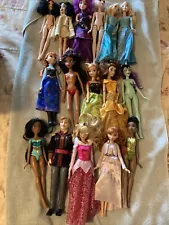 Disney Princess Prince Lot Hasbro (16) For OOAK or Play