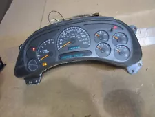 03-07 Chevy Silverado Speedometer Instrument Cluster 150k Miles 15182146