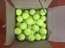 33 Used Tennis Balls For Practice, Dogs , Kids, School, Ball Machine, Walkers