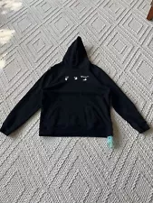 Off White Logo Hoodie Men’s Black