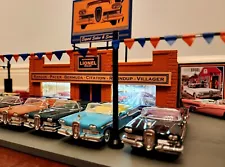 Custom Made For a Former LIONEL TRAIN DEALER-Ford EDSEL Car Lot Diecast DISPLAY