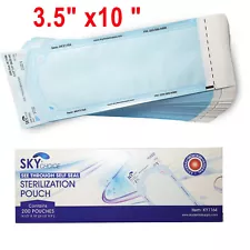 up to 7000 Sterilization Pouches 3.5 " x 10 " Dental Medical Self Seal Pouch Bag