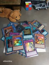 Yugioh - 3 Random Holo Card Lot - 1 Ultra Rare + 2 Super Rare Mystery Pack