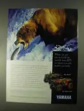 1998 Yamaha Big Bear and Big Bear 4x4 ATV Ad