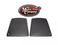 1968 1969 1970 Camaro Firebird Seat Back Panel Pair Black