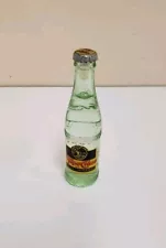 Vintage 1970s Miniature TOPO CHICO Water Bottle 3" Sales Sample FULL & CAPPED