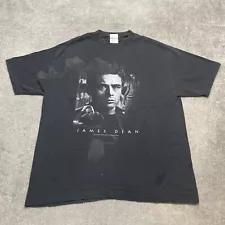 James Dean T-shirt Men’s XL Double Sided Live Forever Quote Vintage Y2K Adult