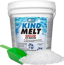 Kind Melt Pet Friendly Ice and Snow Melter, Fast Acting 100% Pure with Scoop