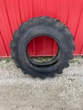 New ListingArmstrong 14.9 x 24 tractor tire 100% tread HEAVY CRACKS to Side Walls