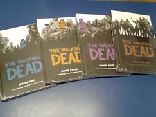 1x The Walking Dead Hard Cover Collection (Vol. 2,4,5,7 and The Covers Vol.1) N