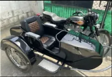 Motorcycle Sidecar + Universal Mounting Kit,fits Harley, Honda,Indian.
