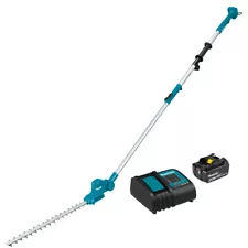 Makita XNU05SM1 18V LXT 18" Telescoping Articulating Pole Hedge Trimmer Kit New