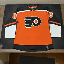 Philadelphia Flyers Farabee Reverse Retro Adidas Authentic Jersey Fight Strap 86