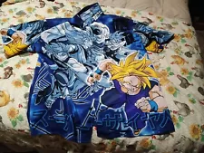 Dragonball Z button up shirt