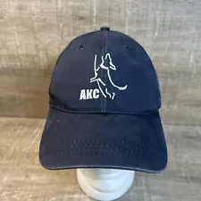 Vintage I Hunt AKC Tree Dog Adjustable Dad Hat Ball Cap Coon Hunting Faded