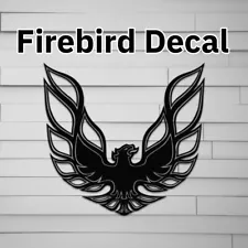 Firebird Vinyl Decal (Sticker, Car, Laptop, Window, Tumbler) pontiac, trans am,