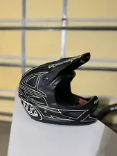 Troy Lee Designs D3 Fiberlite Spider Stripe Helmet XL Downhill MTB/BMX