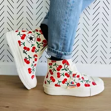 chuck taylor all star lift platform embroidered hearts for sale