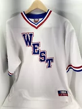 Majestic NBA Jersey Men Size XL All Star Western Conference White Vintage USA