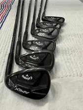 NEW CALLAWAY APEX 21 BLACK IRON SETS 5-PW Stiff