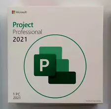 Microsoft Project 2021 Professional - Retail Box - New