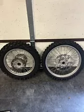 2008-2020 Yamaha WR250R 250x Wheels Rim Set W Tires Tw 301/302 Tires and Rotors!