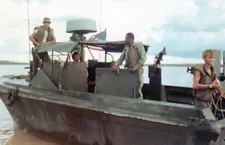 Vietnam War Photos -- River Patrol Boats And Crew