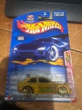 2003 Hot Wheels Flamin' Hot Wheels Ford Escort #64