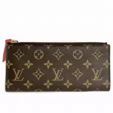 Louis Vuitton Monogram Portefeuille Adele M61287 Wallet Free Shipping [Used]