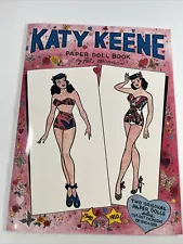 Vintage c.1988 KATY KEENE PAPER DOLL BOOK ☆ 1940-1950s Fashions NEW CONDITION!