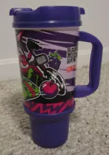 Mtn Dew Mountain Purple Thunder Travel Mug 32oz Whirley Mountain Polar Pop EUC