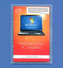 NEW Retail Windows 7 Professional x64 64Bit Full Version SP1 DVD, w Product Key