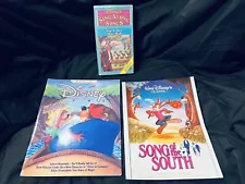 Splash Mountain Song Of The South Disney Magazines VHS Disney News 1988 Vintage