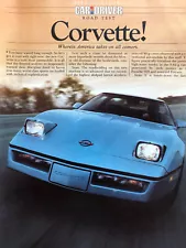 Vintage 1984 Chevrolet Corvette C4 original article GM070