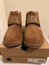 Ugg Kids Neumel II Graphic Bootie US 3 Big Kids Chestnut In Hand NEW! With Box!