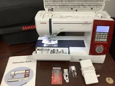 Janome Memory Craft Horizon 7700 QCP Computerized Sewing Quilting Machine