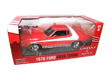 Greenight Starsky And Hutch 1976 Ford Gran Torino 1:24 Diecast Car NEW IN BOX