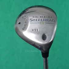 Callaway Big Bertha Steelhead III Fairway 11 Wood Dynamic Gold Steel Stiff