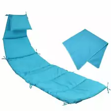 Replacement Cushion and Umbrella Fabric for Outdoor Hanging Lounge Chair Chaise