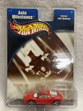 Hot Wheels Auto Milestones Ferrari 360 Modena RED 2001