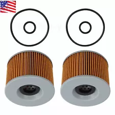 2 Oil Filter For Honda CB350F CB400F CB500 CB550 CB650 CB750 CB900 CB1000 GL1200 (For: Honda CB500)