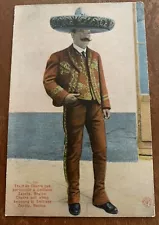 Color Postcard Charro Suit Belonging To Mexican Revolutionary Emiliano Zapata