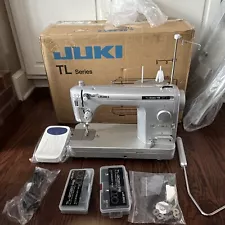 Juki TL-2020 PE Platinum Limited Edition Mid Arm Sewing Machine. US Seller.