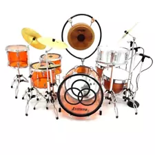 John Bonham Led Zeppelin Miniature Battery Miniature Drum Set Mini Battery