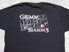 GRIMM TV SHOW Season 5 Costumes T-SHIRT Mens SMALL Portland OR PDX Series Promo