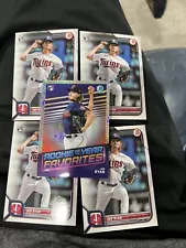 2022 BOWMAN lot of 5 rookie Joe Ryan Minnesota Twins Mojo #56