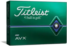 Titleist AVX Golf Balls: White, Two Dozen (24 golf balls), NEW in box